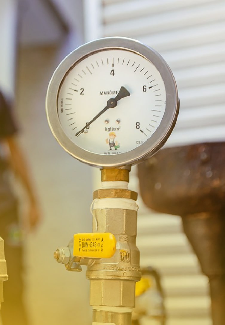 Manometro - 5 Serviços do Plano de Vida KITGÁS Brasil manutenção preventiva